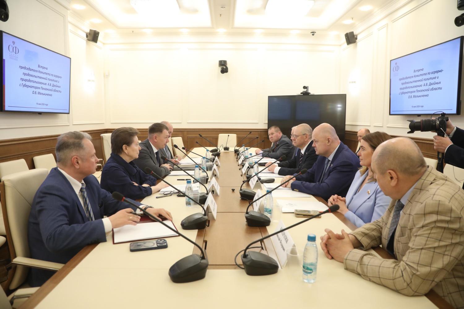 Олег Мельниченко и Андрей Двойных обсудили реализацию экологических стандартов на пензенских предприятиях
