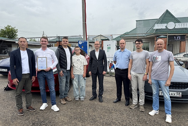 Пензенская область расширяет сеть электрозарядных станций