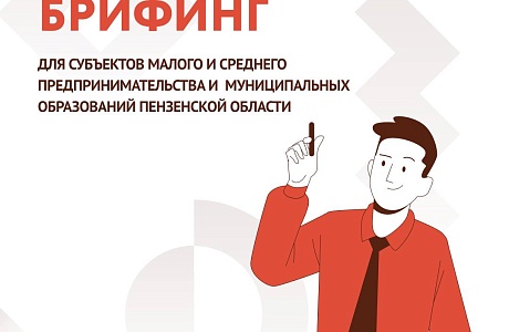 Брифинг для субъектов малого и среднего предпринимательства и муниципальных образований Пензенской области