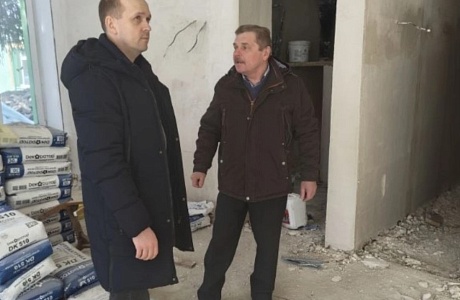 С рабочим визитом Роман Трялин посетил рабочий поселок Пачелма